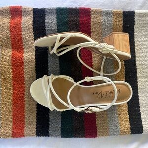 Wild Pair White Strappy Spring Sandals